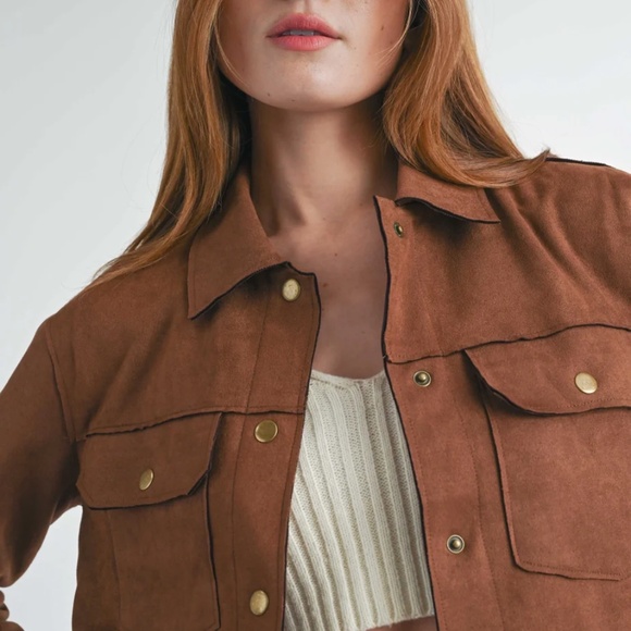 Xania Suede Jacket - Picture 3 of 12